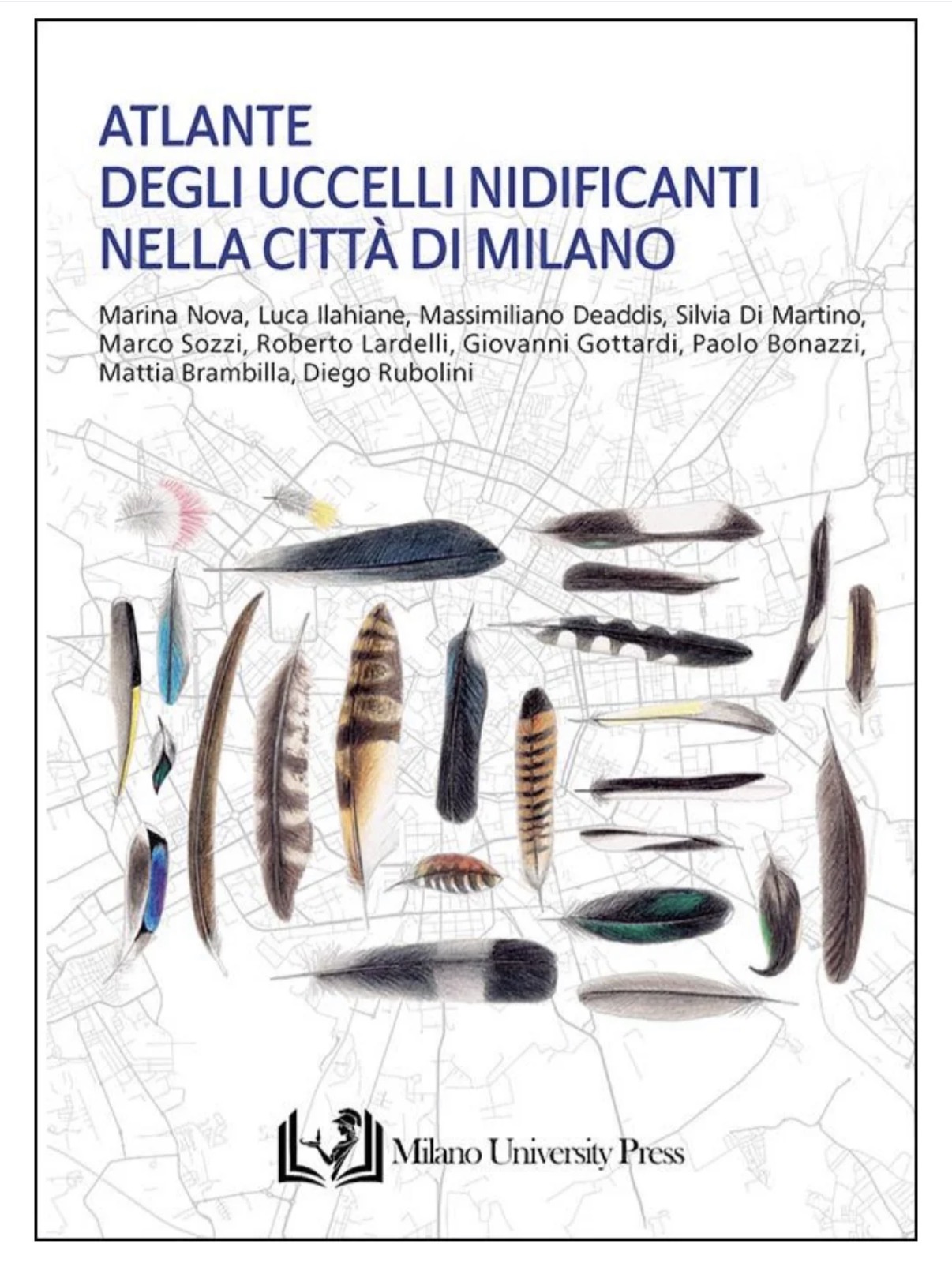 Copertina Atlante degli uccelli nidificanti nella citta di Milano